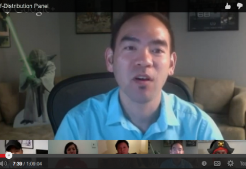 In this Google Hangout, Patrick Wang, Theresa Navarro, Derek Ting, and Ryan Kawamoto come together to talk about how they utilize new media as a way to ... - Picture-1-480x330